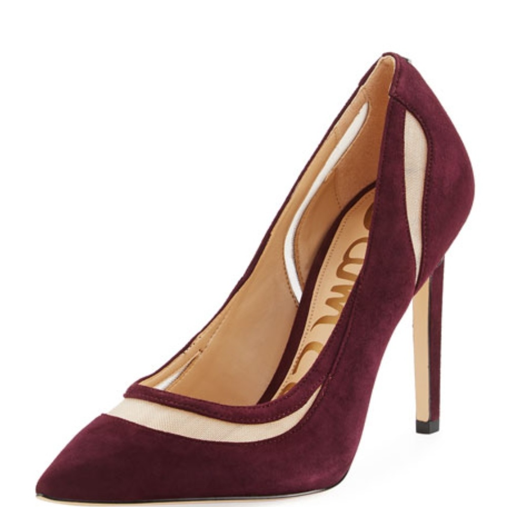 Sam Edelman Nixon Pumps, Sz 8.5/8, Burgundy, EUC